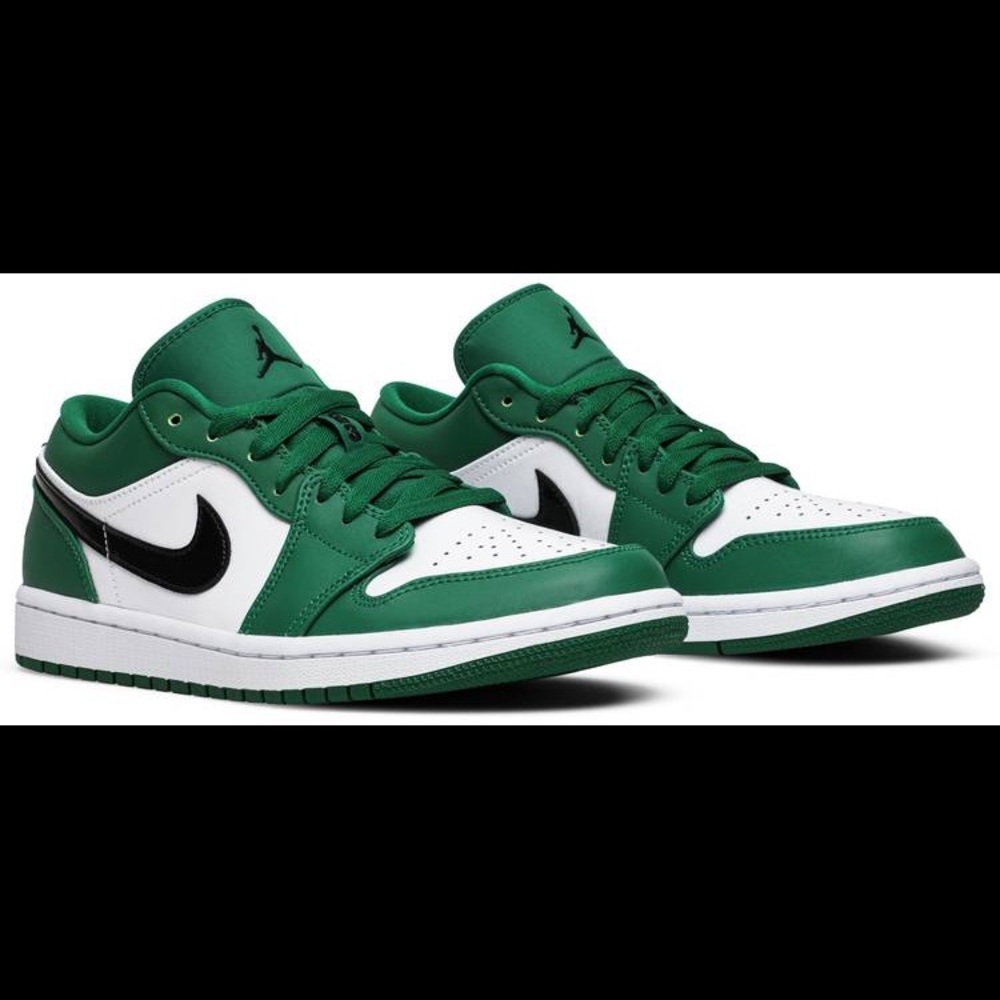 Air Jordan 1 low pine green